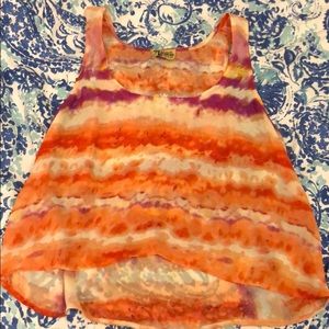 Show Me Your Mumu Orange/Purple Printed Tank